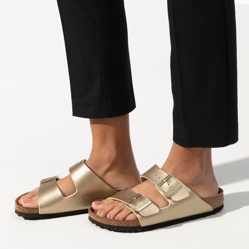 BIRKENSTOCK infradito donna Arizona BF Narrow oro 3