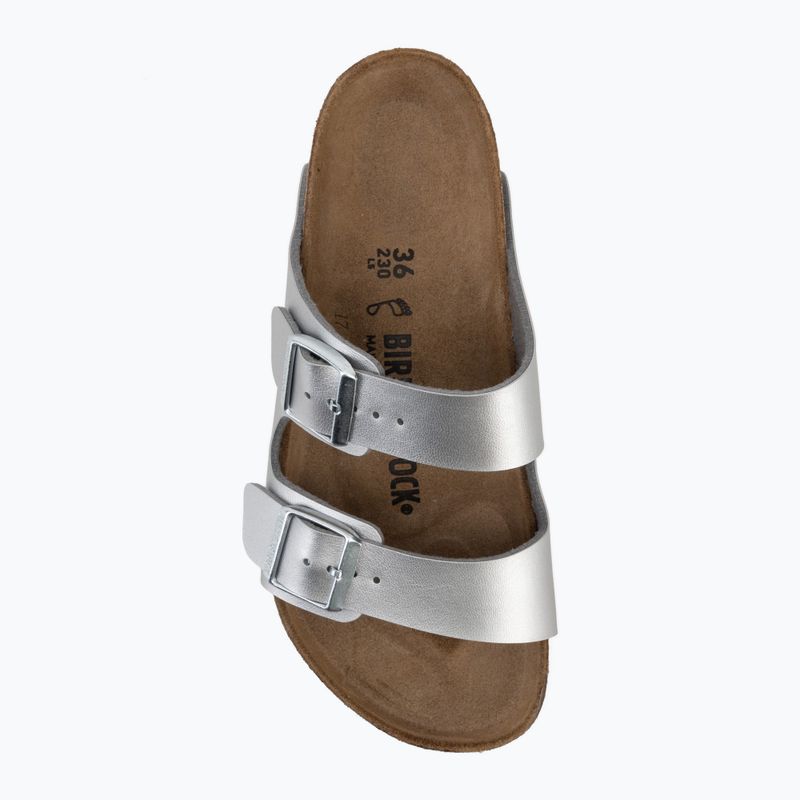Ciabatte BIRKENSTOCK Arizona Birko-Flor silver 5
