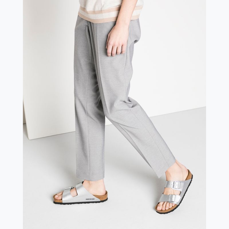BIRKENSTOCK infradito donna Arizona BF Narrow argento 11