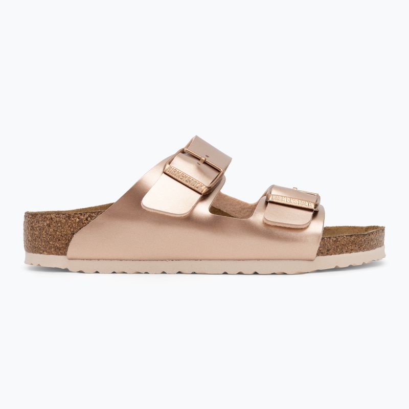 BIRKENSTOCK Arizona BF Regular infradito in rame elettrico metallizzato 2