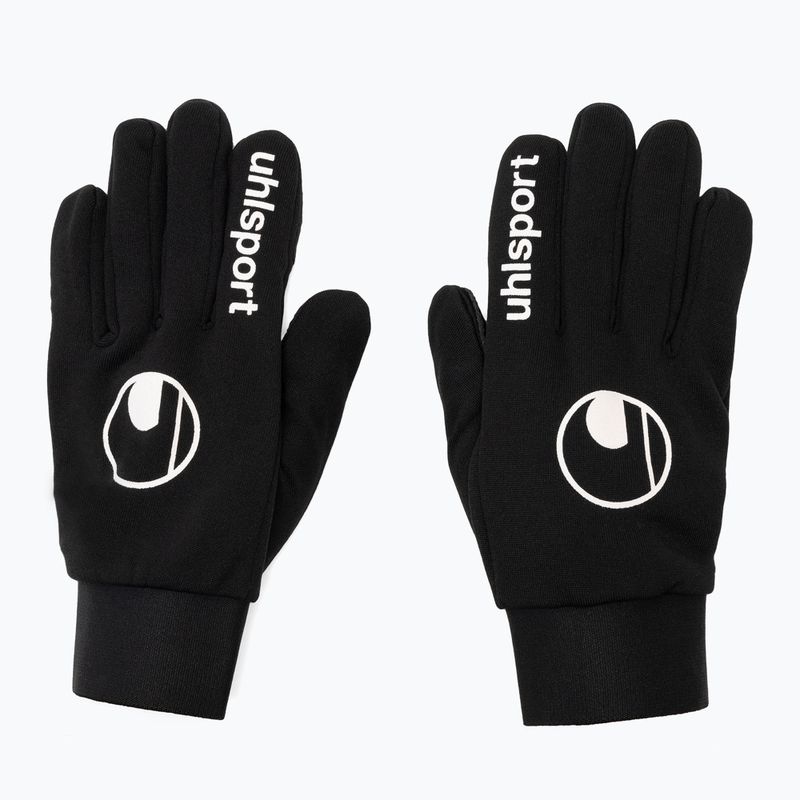 Guanti da calcio uhlsport Player nero 2
