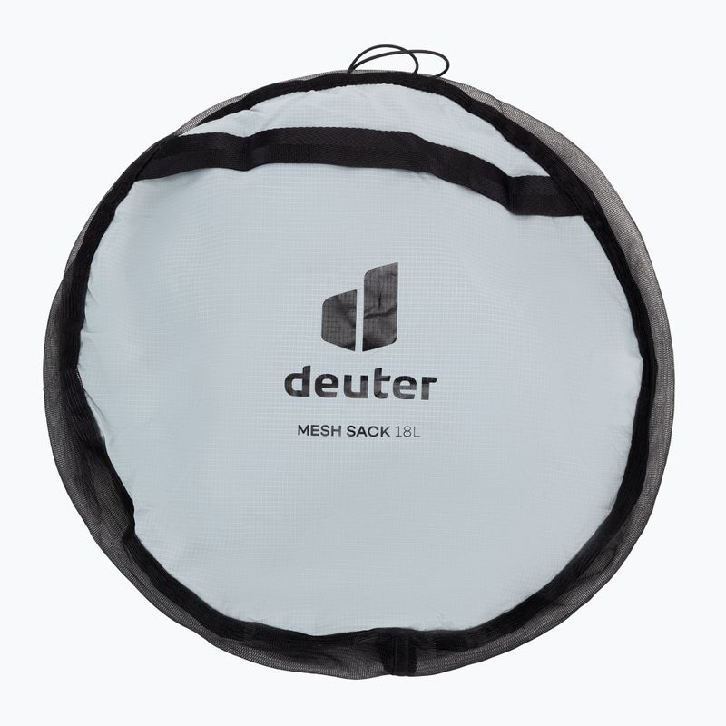 Deuter Sacco a rete 18 l stagno/nero 2