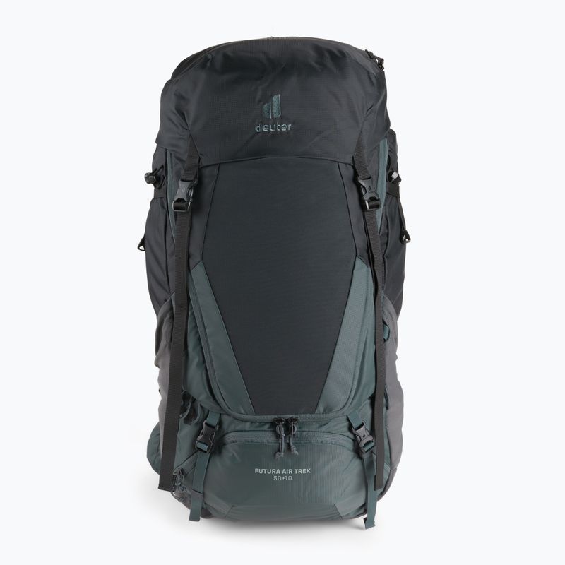 Zaino da trekking deuter Futura Air Trek 50 + 10 l nero/grafite