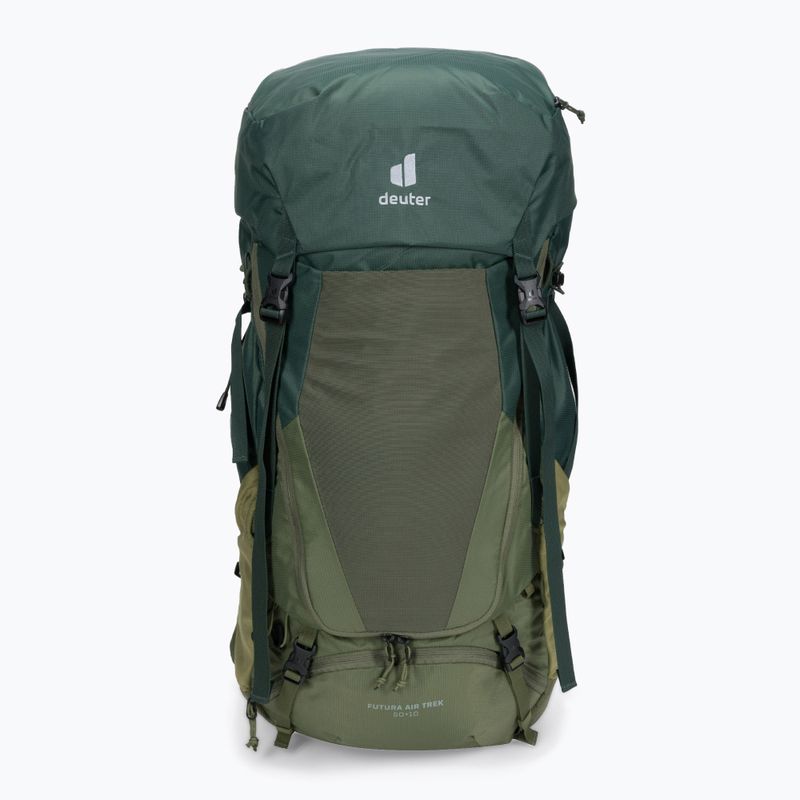 Deuter Futura Air Trek 50 + 10 l zaino da trekking edera/khaki 2