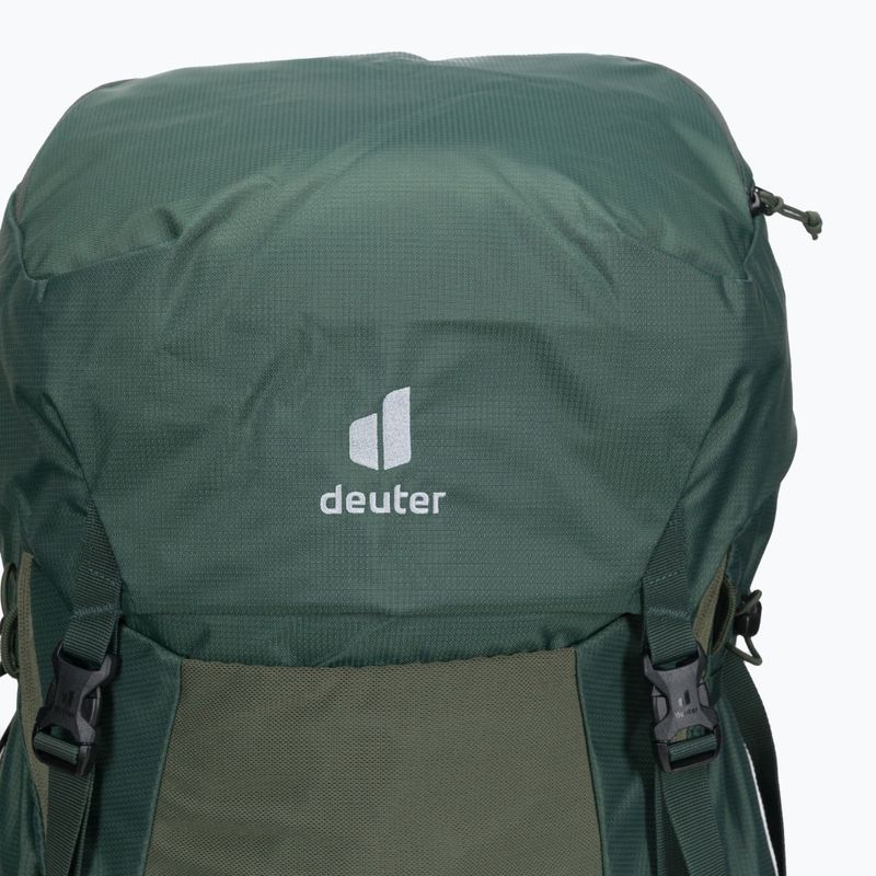Deuter Futura Air Trek 50 + 10 l zaino da trekking edera/khaki 4