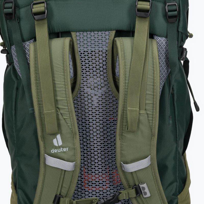 Deuter Futura Air Trek 50 + 10 l zaino da trekking edera/khaki 5