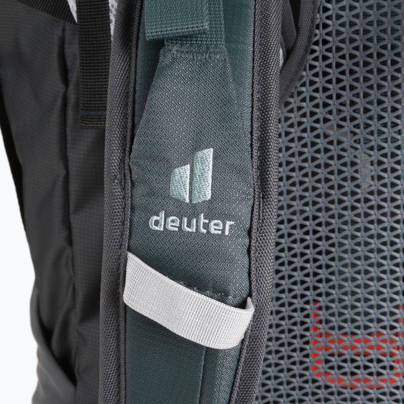 Zaino da trekking da donna deuter Futura Air Trek 55 + 10 l SL nero/grafite 5