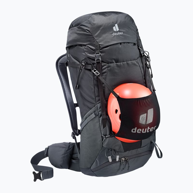 Zaino da trekking da donna deuter Futura Air Trek 55 + 10 l SL nero/grafite 4