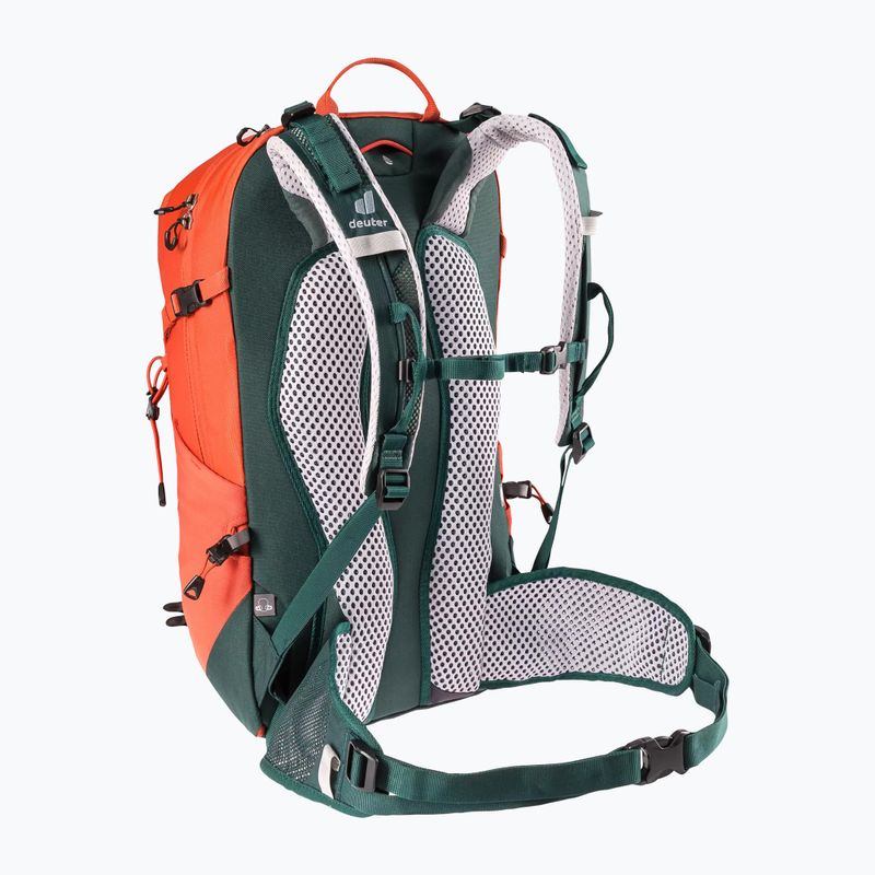 Zaino da trekking da donna deuter Trail 24 l SL paprika/foresta 2