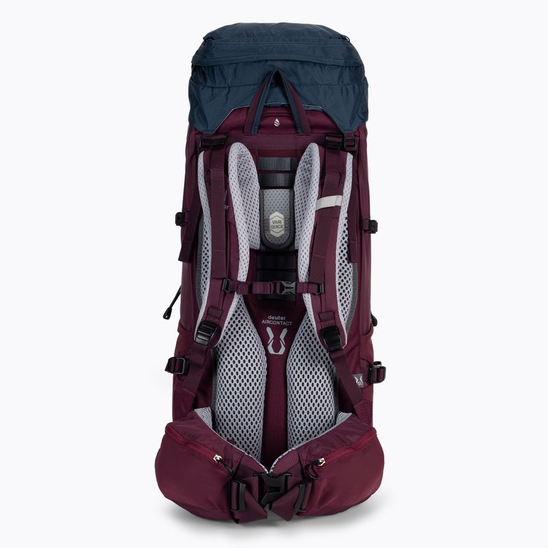Zaino da trekking da donna deuter Aircontact Lite 35 + 10 l SL marine/blackberry 2