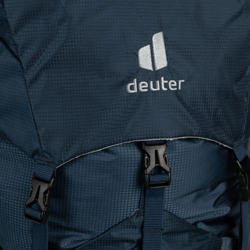 Zaino da trekking da donna deuter Aircontact Lite 35 + 10 l SL marine/blackberry 4