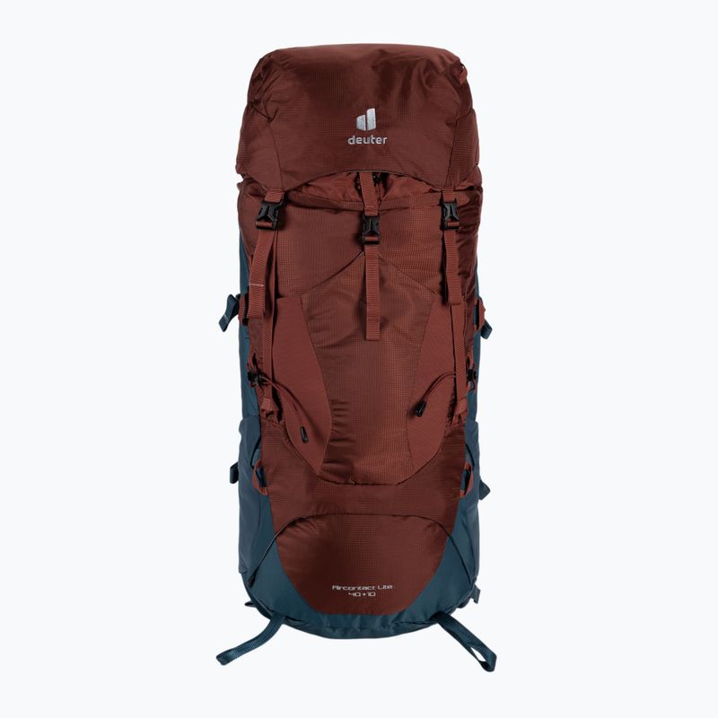 Deuter Aircontact Lite 40 + 10 l zaino da trekking in legno rosso/artico