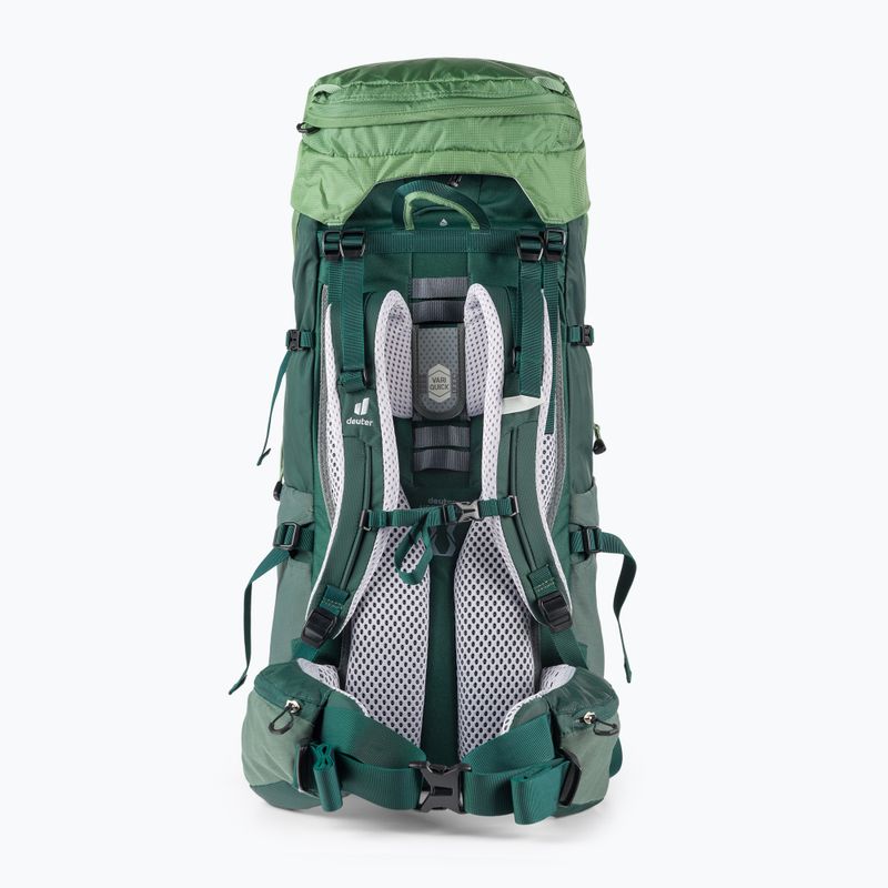 Zaino da trekking da donna deuter Aircontact Lite 45 + 10 l SL aloe/foresta 3