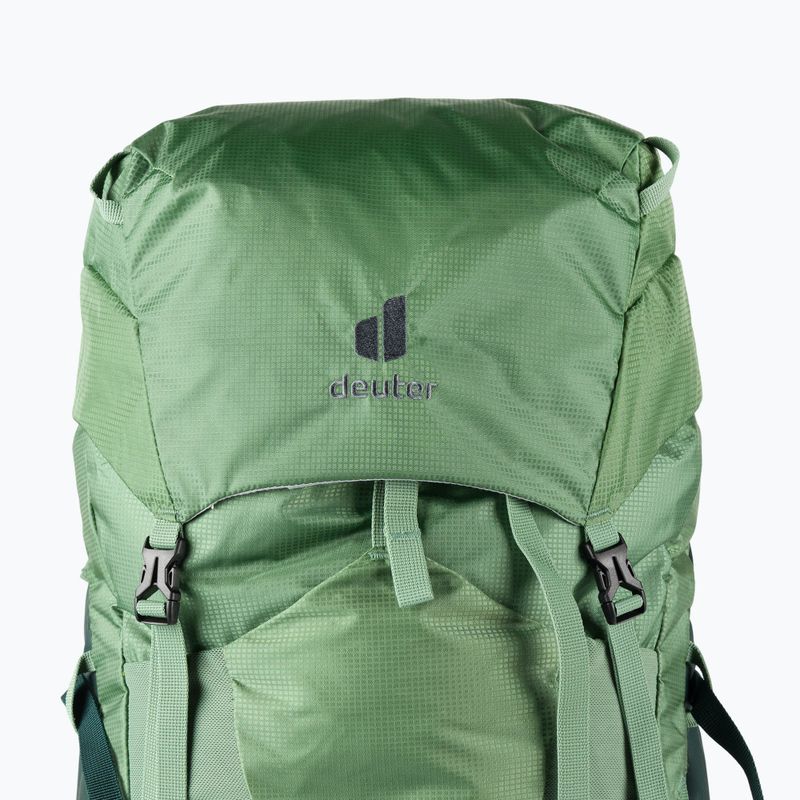 Zaino da trekking da donna deuter Aircontact Lite 45 + 10 l SL aloe/foresta 4