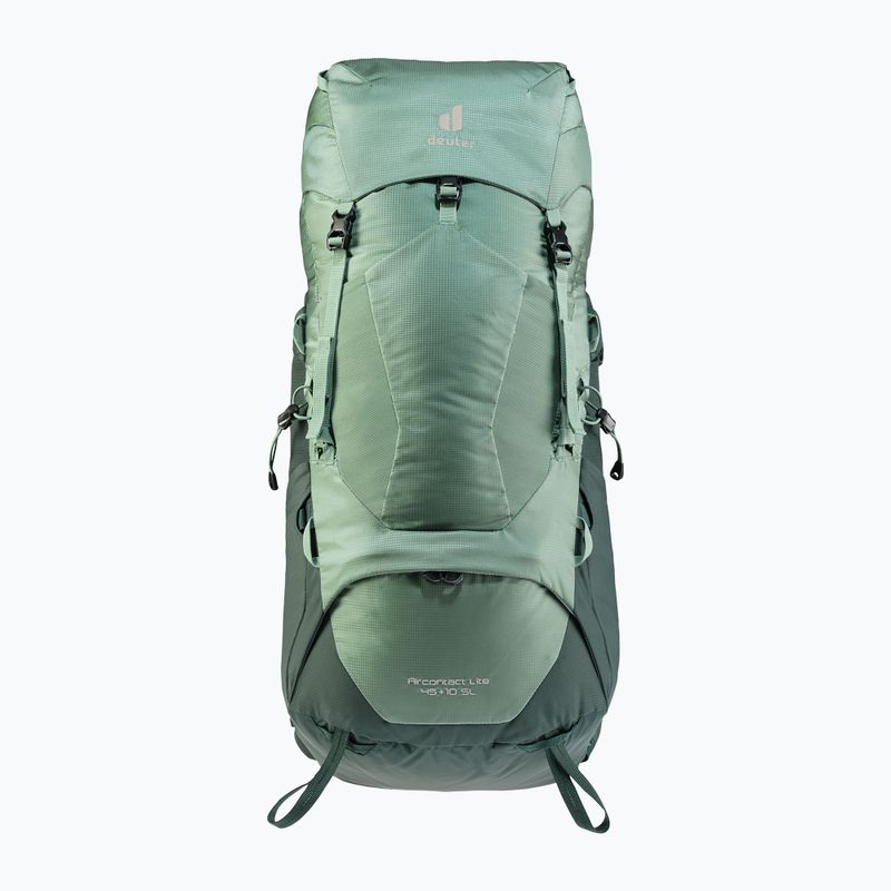Zaino da trekking da donna deuter Aircontact Lite 45 + 10 l SL aloe/foresta 9