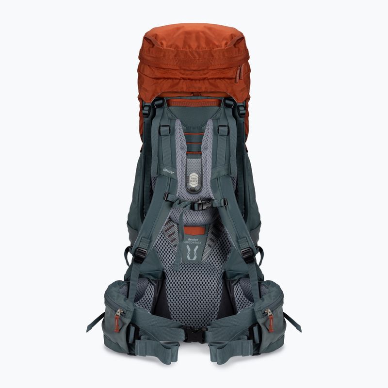 Zaino da trekking Deuter Aircontact 45 + 10 l lava/teal 2