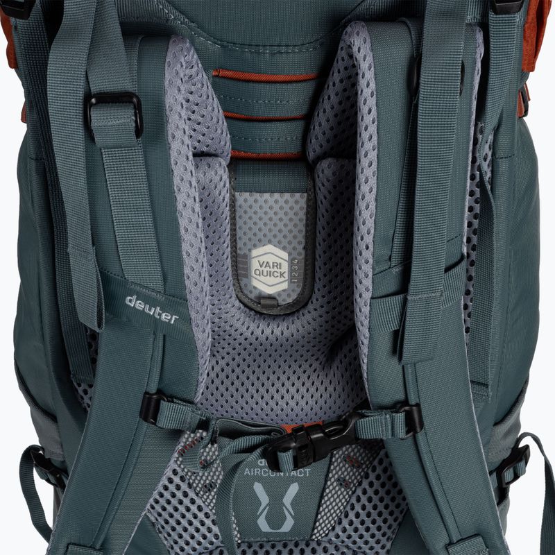 Zaino da trekking Deuter Aircontact 45 + 10 l lava/teal 7
