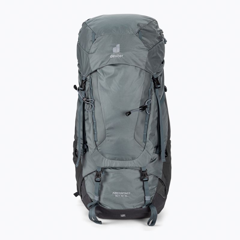 Zaino da trekking da donna deuter Aircontact 50 + 10 l SL shale/graphite