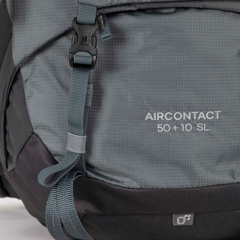Zaino da trekking da donna deuter Aircontact 50 + 10 l SL shale/graphite 5