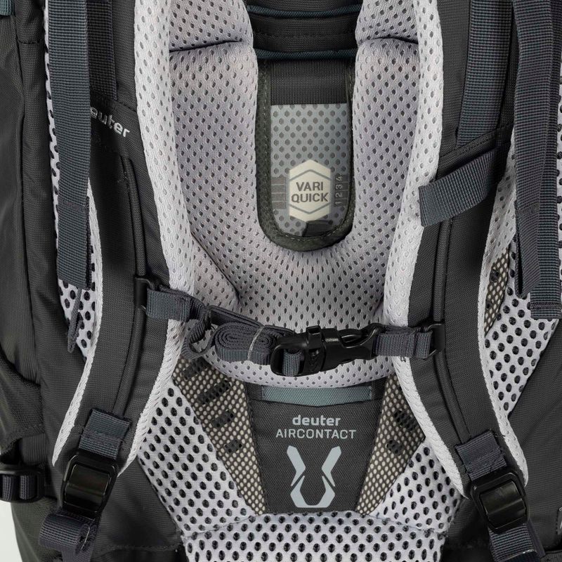 Zaino da trekking da donna deuter Aircontact 50 + 10 l SL shale/graphite 6