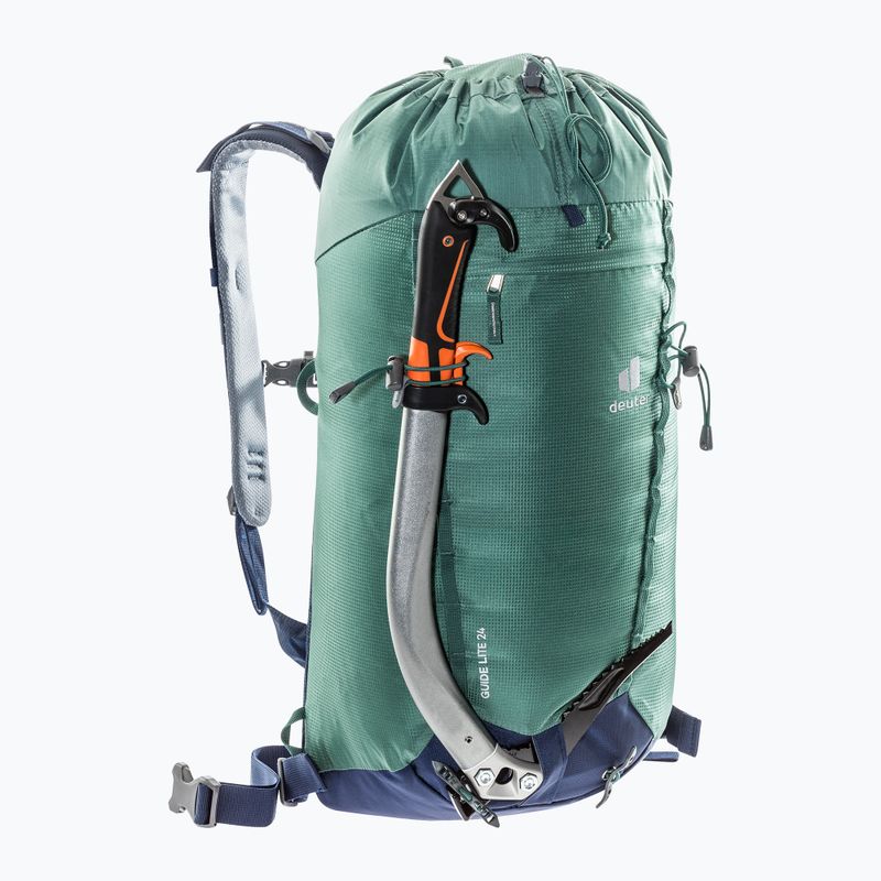 Zaino da arrampicata Deuter Guide Lite 24 l verde marino/navy 6
