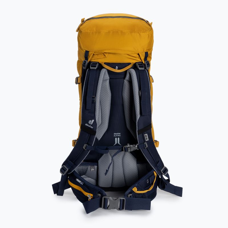 Deuter Guide 34+ l zaino da arrampicata curry/navy 2