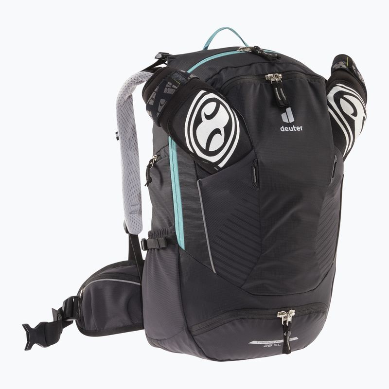 Zaino da bicicletta da donna deuter Trans Alpine 28 l SL nero 8