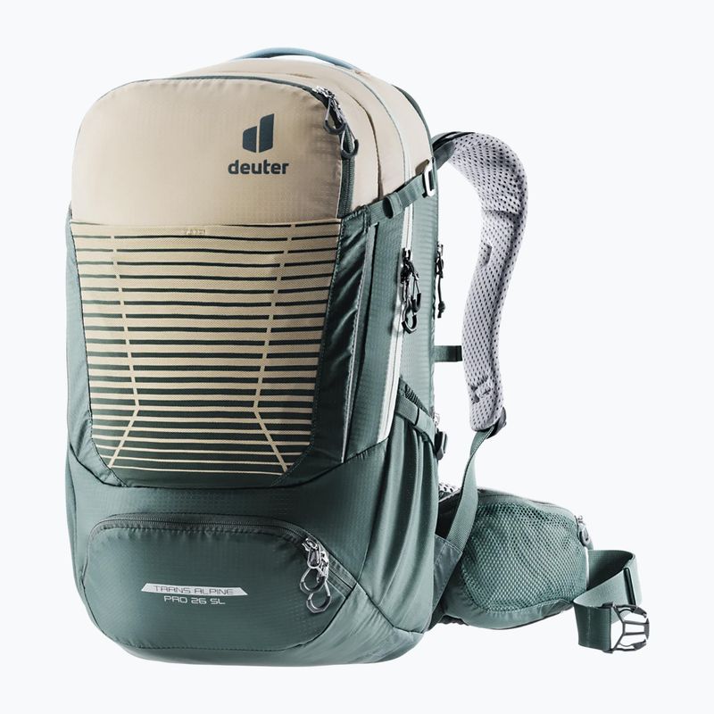Zaino bici da donna deuter Trans Alpine Pro 26 l SL sabbia/teal 6
