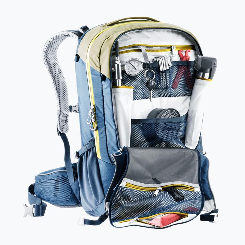 Zaino bici Deuter Trans Alpine Pro 28 l argilla/marino 10