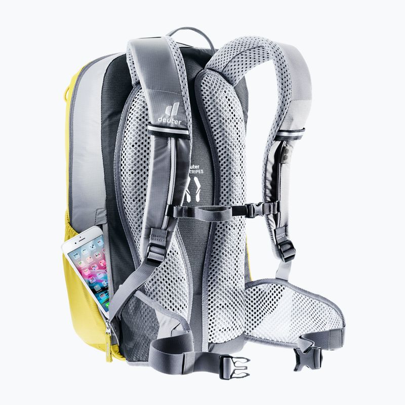 deuter zaino bici Bike I 20 l curcuma/scaglia 11