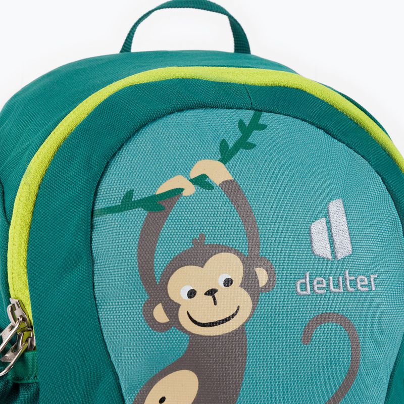 Zaino da trekking per bambini Deuter Pico 5 l dustblue/alpinegreen 6