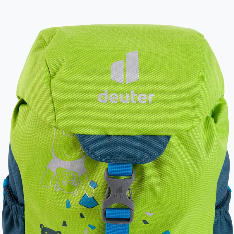 Zaino da trekking per bambini Deuter Schmusebär 8 l kiwi/artico 5