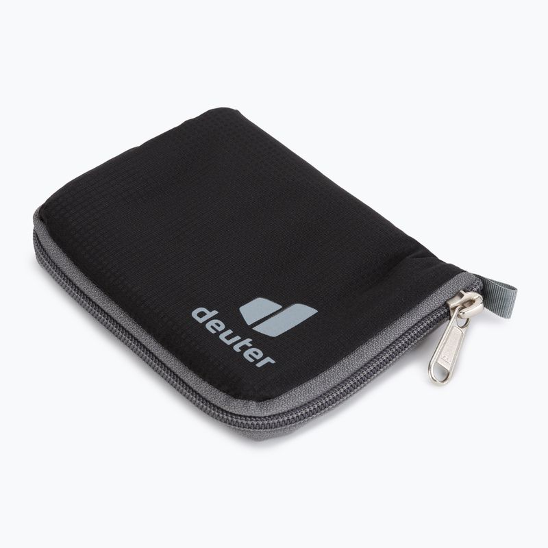 Portafoglio Deuter Zip RFID Block nero