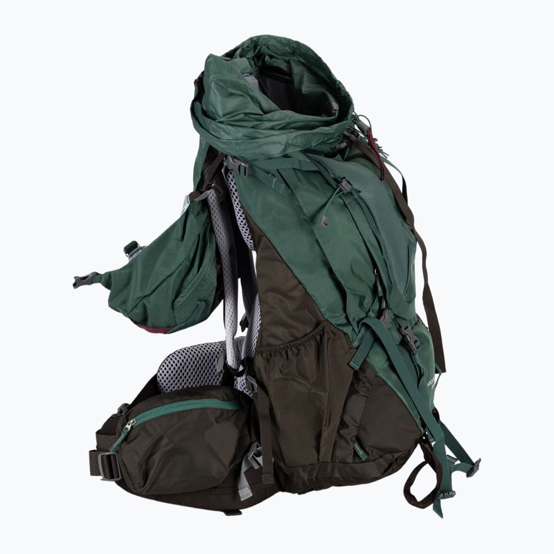 Zaino da trekking da donna deuter Aircontact PRO 55 + 15 l SL verde mare/caffè 7
