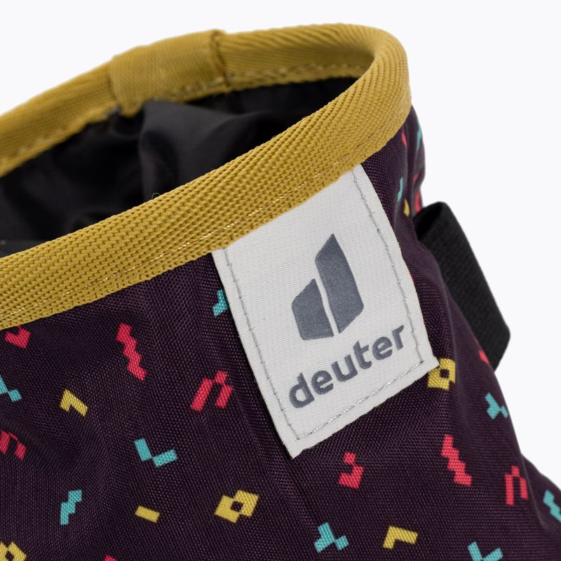 Deuter Gravity Chalk Bag I blocchi di melanzana/turchese 3