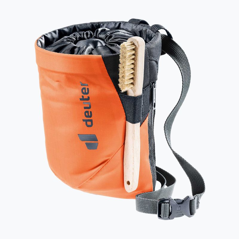 Deuter Gravity Chalk Bag II zafferano/grafite magnesiaca 5