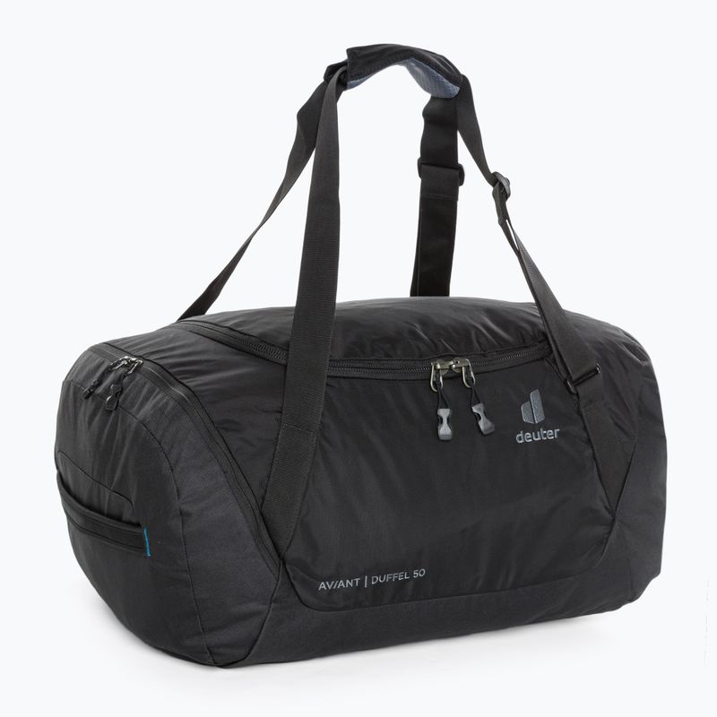 Deuter Aviant Duffel borsa da viaggio 50 l nero 2