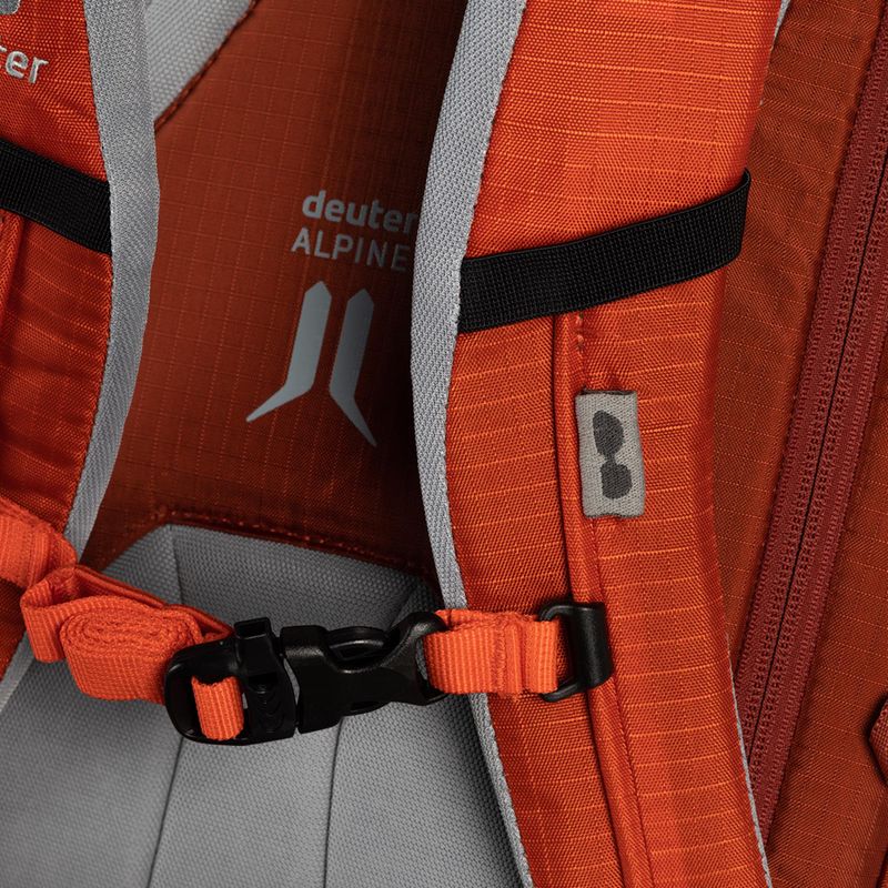 Zaino da sci Deuter Freerider 30 l papaya/lava 8