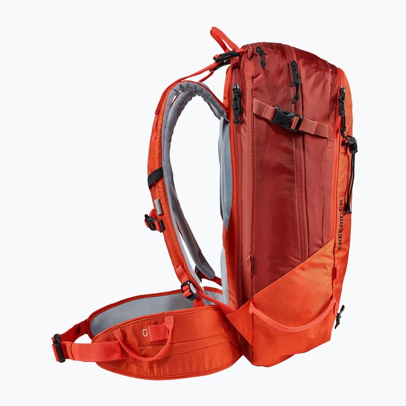 Zaino da sci Deuter Freerider 30 l papaya/lava 11