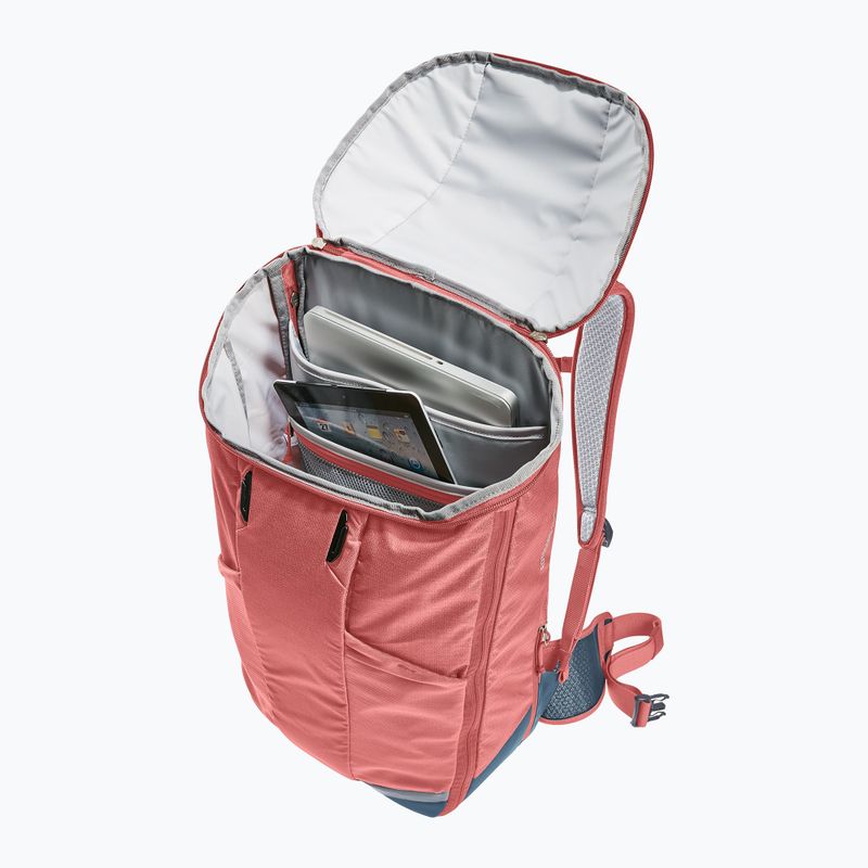 Zaino da ciclismo deuter Rotsoord 25+5 l redwood/ink 6