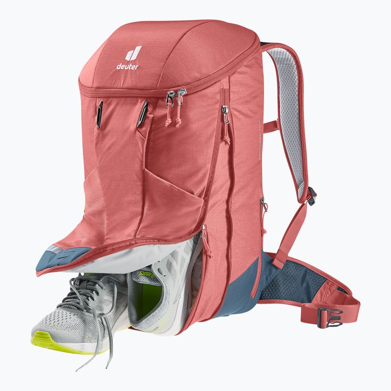 Zaino da ciclismo deuter Rotsoord 25+5 l redwood/ink 7