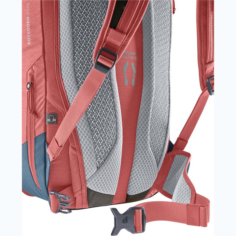 Zaino da ciclismo deuter Rotsoord 25+5 l redwood/ink 11
