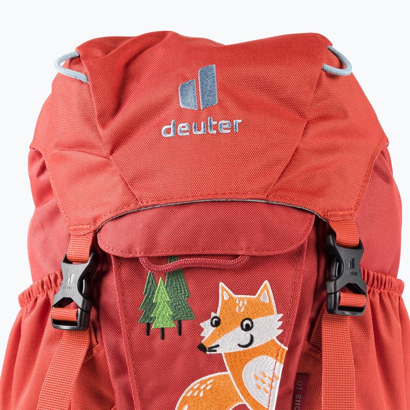 Zaino da trekking per bambini Deuter Waldfuchs 10 l lava/paprika 7