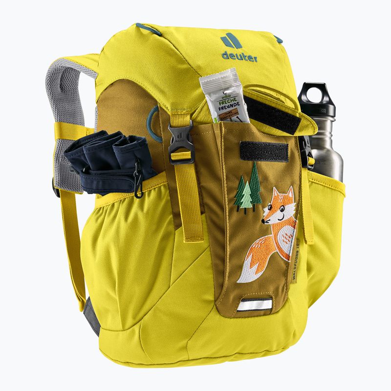 Zaino da trekking per bambini Deuter Waldfuchs 10 l curcuma/corno 12