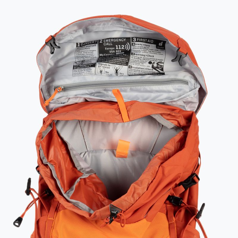 Zaino da trekking da donna deuter Speed Lite 28 l SL paprika/zafferano 4