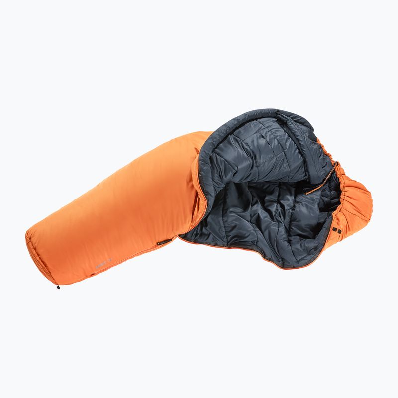 Sacco a pelo Deuter Orbit -5° regular/right mandarine/ink 3