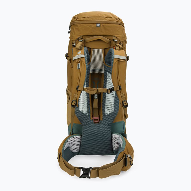 Zaino da trekking Deuter Aircontact Core 40 + 10 l mandorla/teal 3