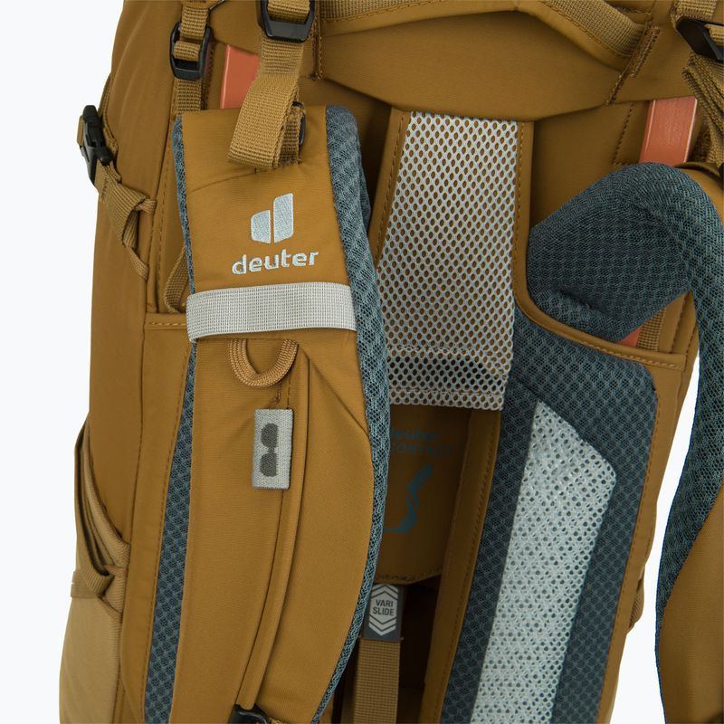 Zaino da trekking Deuter Aircontact Core 40 + 10 l mandorla/teal 5