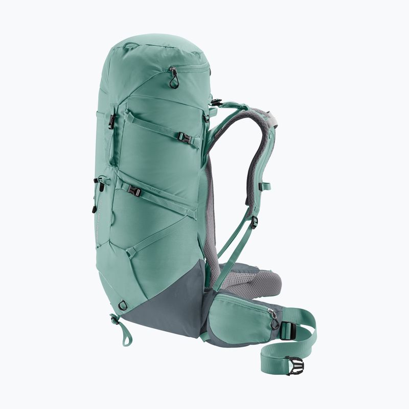 Zaino trekking da donna deuter Aircontact Core 45 + 10 l SL giada/grafite 3