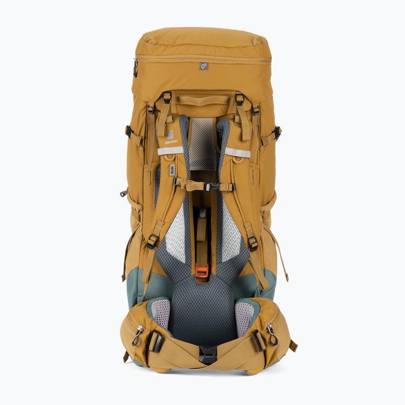Zaino da trekking Deuter Aircontact Core 50+10 l mandorla/teal 3350322 3